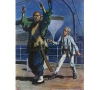 PMEFGJDPE Famous Pictures Paintings Canvas Prints If I Keep the Pistol Like This It Will Be Sure to Go off If You Try Any Tricks by Charles Edmund Brock Wall Art Graffiti for Home Decor 60x90cm