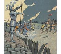 PMEFGJDPE Famous Pictures Paintings Canvas Prints Joan of Arc Liberating the City of Orleans From the English Wall Art Graffiti for Home Decor 60x90cm