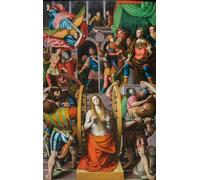 PMEFGJDPE Famous Pictures Paintings Canvas Prints Martyrdom of Saint Catherine by Famous Artist Wall Art Graffiti for Home Decor 60x90cm