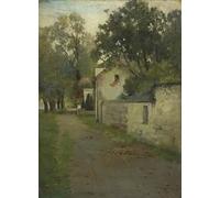 PMEFGJDPE Famous Pictures Paintings Canvas Prints My House At Rhu by Guthrie Wall Art Graffiti for Home Decor 60x90cm