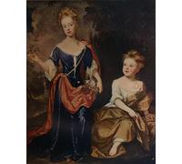 PMEFGJDPE Famous Pictures Paintings Canvas Prints the Ladies Churchill by Godfrey Kneller Wall Art Graffiti for Home Decor 60x90cm