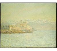 PMEFGJDPE Famous Pictures Paintings Canvas Prints the Old Fort At Antibes by Claude Monet Wall Art Graffiti for Home Decor 60x90cm