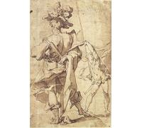 PMEFGJDPE Famous Pictures Paintings Canvas Prints Young Standard-bearer Abraham Bloemaert Wall Art Graffiti for Home Decor 60x90cm
