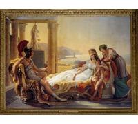 PMEFGJDPE Famous Poster Wall Decor Art Print Images Aeneas Telling Dido of the Disaster At Troy by Baron Pierre Narcisse Guerin Animal Posters for Home Decor 60x90cm