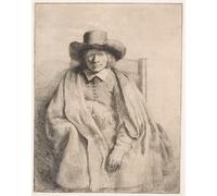 PMEFGJDPE Famous Poster Wall Decor Art Print Images Clement de jonghe by Rembrandt van Rijn Animal Posters for Home Decor 60x90cm