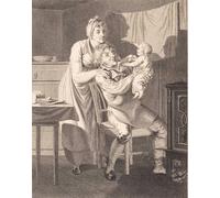 PMEFGJDPE Famous Poster Wall Decor Art Print Images Den Lykkelige Middelmaadighed by J F Clemens Animal Posters for Home Decor 60x90cm