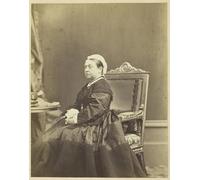 PMEFGJDPE Famous Poster Wall Decor Art Print Images Her Majesty Queen by Adolphe Eugene Disderi Animal Posters for Home Decor 60x90cm