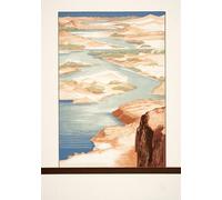 PMEFGJDPE Famous Poster Wall Decor Art Print Images Illustration From Prometheus Chained by Francois Louis Schmied Animal Posters for Home Decor 60x90cm