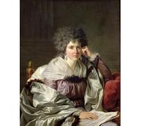 PMEFGJDPE Famous Poster Wall Decor Art Print Images Madame Nicaise Perrin Nee Catherine Deleuze by Jean Charles Nicaise Perrin Animal Posters for Home Decor 60x90cm