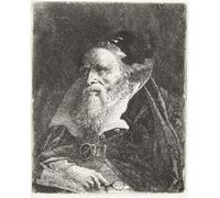 PMEFGJDPE Famous Poster Wall Decor Art Print Images Old Man with Book and Magnifying Glass by Domenico Tiepolo Animal Posters for Home Decor 60x90cm