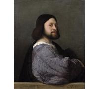 PMEFGJDPE Famous Poster Wall Decor Art Print Images Portrait of a Man by Tiziano Vecelli Animal Posters for Home Decor 60x90cm