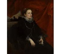 PMEFGJDPE Famous Poster Wall Decor Art Print Images Portrait of a Woman Called the Durazzo Probably by Van Dyck Animal Posters for Home Decor 60x90cm