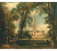 PMEFGJDPE Famous Poster Wall Decor Art Print Images Salisbury Cathedral From the Bishop s Grounds by John Constable Animal Posters for Home Decor 60x90cm