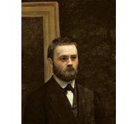PMEFGJDPE Famous Poster Wall Decor Art Print Images Studio At Batignolles by Ignace Henri Jean Fantin Latour Animal Posters for Home Decor 60x90cm