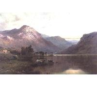 PMEFGJDPE Famous Poster Wall Decor Art Print Images the Head of Loch Lomond by Alfred De Breanski Animal Posters for Home Decor 60x90cm