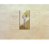 PMEFGJDPE Famous Poster Wall Decor Art Print Images The hut of the Baba-jaga by Wassily Kandinsk Animal Posters for Home Decor 60x90cm