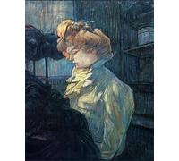 PMEFGJDPE Famous Poster Wall Decor Art Print Images the Miliner by Henri De Toulouse-lautrec Animal Posters for Home Decor 60x90cm