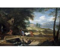 PMEFGJDPE Famous Poster Wall Decor Art Print Images the Miracles of Saint Mary Penitente by Philippe De Champaigne Animal Posters for Home Decor 60x90cm