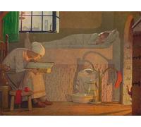 PMEFGJDPE Famous Poster Wall Decor Art Print Images the Word by Frederick Cayley Robinson Animal Posters for Home Decor 60x90cm