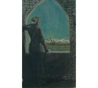 PMEFGJDPE Famous Poster Wall Decor Art Print Images Wreathed Young Man Looking Into the Distance From an Old Wall by Max Beckmann Animal Posters for Home Decor 60x90cm