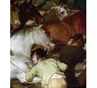 PMEFGJDPE Famous Print Artwork Premium Artwork El Dos De Mayo May or the Charge of the Mamluks by Francisco De Goya Modern Canvas for Home Decor 60x90cm