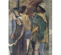 PMEFGJDPE Famous Print Artwork Premium Artwork Frederick Iii of Habsburg Christian I of Denmark and Federico I Gonzaga by Andrea Mantegna Modern Canvas for Home Decor 60x90cm