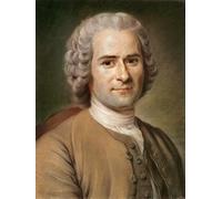 PMEFGJDPE Famous Print Artwork Premium Artwork Jean-jacques Rousseau After by Maurice Quentin De La Tour Modern Canvas for Home Decor 60x90cm