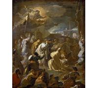 PMEFGJDPE Famous Print Artwork Premium Artwork King David Bearing the Ark of the Covenant Into Jerusalem by Famous Artist Modern Canvas for Home Decor 60x90cm