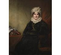 PMEFGJDPE Famous Print Artwork Premium Artwork Miss Elizabeth Haig by Henry Raeburn Modern Canvas for Home Decor 60x90cm