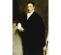 PMEFGJDPE Famous Print Artwork Premium Artwork Portrait of Dennis Cohen Three-quarter Length Wearing a Black Coat by Glyn Warren Philpot Modern Canvas for Home Decor 60x90cm