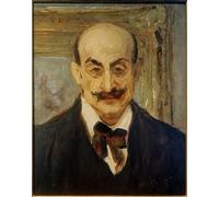 PMEFGJDPE Famous Print Artwork Premium Artwork Portrait of Max Liebermann by Max Slevogt Modern Canvas for Home Decor 60x90cm