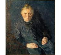 PMEFGJDPE Famous Print Artwork Premium Artwork Portrait of the Mother by Max Beckmann Modern Canvas for Home Decor 60x90cm