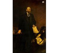 PMEFGJDPE Famous Print Artwork Premium Artwork Sir Bell Lord Provost of Glasgow by Sir Hubert Von Herkomer Modern Canvas for Home Decor 60x90cm