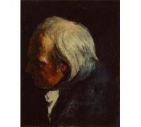 PMEFGJDPE Famous Print Artwork Premium Artwork Study of the Head of the Old Lie ant by John Pettie Modern Canvas for Home Decor 60x90cm
