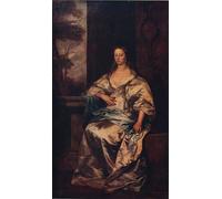 PMEFGJDPE Famous Print Artwork Premium Artwork the Countess of Southampton by Van Dyck Modern Canvas for Home Decor 60x90cm