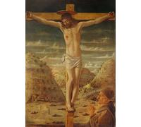 PMEFGJDPE Famous Print Artwork Premium Artwork the Crucifixion by famous artist Modern Canvas for Home Decor 60x90cm