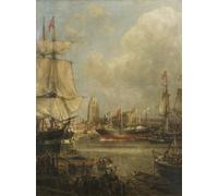 PMEFGJDPE Famous Print Artwork Premium Artwork the Great Western by Arthur Wilde Parsons Modern Canvas for Home Decor 60x90cm