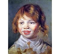 PMEFGJDPE Famous Print Artwork Premium Artwork the Laughing Child by Frans Hals Modern Canvas for Home Decor 60x90cm