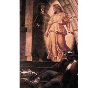 PMEFGJDPE Famous Print Artwork Premium Artwork the Liberation of St Peter Detail by Raffaello Sanzio Raphael Modern Canvas for Home Decor 60x90cm