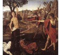 PMEFGJDPE Famous Print Artwork Premium Artwork The Martyrdom of St Hans Memling Modern Canvas for Home Decor 60x90cm