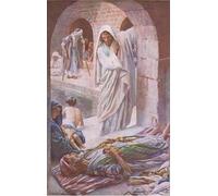 PMEFGJDPE Famous Print Artwork Premium Artwork the Pool of Bethesda by Harold Copping Modern Canvas for Home Decor 60x90cm