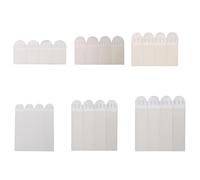 PMELCXD Large Picture Hanging Strips Heavy Duty, 72 Pairs No Nails Frame Hanging Strips 6 size Heavy Duty Hooks Double Sided Sticky Pads Photo Strips for Wall Picutre No trace double-sided tape