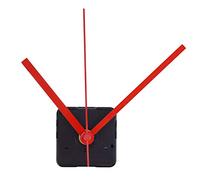 PMELCXD Silence Quartz Clock Movement, 11/25 Inch Maximum Dial Thickness, 4/5 Inch Total Shaft Length (Red)…