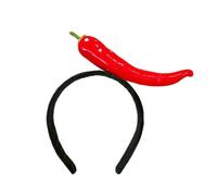 PMFACE Novelty Knitted Headbands Stuffed Vegetables Hairbands Unique Costume Headpiece for Party Costume Accessory