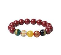 PmHaurient Feng Shui Bracelet, Red Cinnabar Bracelet For Women, Pixiu Good Luck Charms Bracelet And Wealth Money Amulet,Protect The Spirit Provides Energy To The Wearer Great Gifts