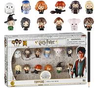 PMI Harry Potter Pencil Toppers - Gifts, Toys, Collectibles - Harry Potter Figures for Writing, Party Decor - with Famous Characters, 2.4 in., Soft PVC (Deluxe - A)