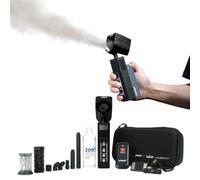 PMI SmokeNINJA PRO Portable Fog Machine, 3rd-Gen Haze Nozzle with Bluetooth Connectivity 3 Minutes Single Burst Output 3x Faster Recovery USB-C Control for for Studio and Cinematography(HAZER KIT)
