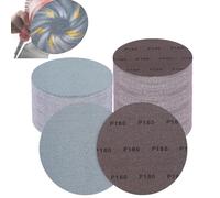 PMIQSA 225mm Mesh Sanding Discs 180 Grit Hook and Loop Net Sandpaper | 25 PCS 9 Inch Ceramic Net Sandpaper Dust Free for Drywall Sander Long Neck Sander Sanding Giraffe