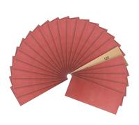 PMIQSA 24 Sheets Sandpaper 120 Grit Wet and Dry 9x3.6 Inch Sanding Paper