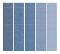 PMIQSA 25 Pcs Mesh Sanding Sheets 80x230mm Grit 60-240 Hook and Loop Strips | for Orbital Sander Hand Block Anti Blocking Grinding Polishing Sandpaper Wood Furniture